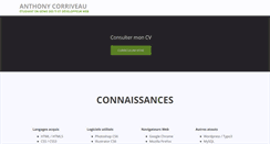 Desktop Screenshot of anthonycorriveau.com